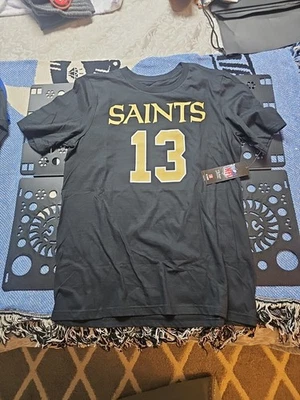 Camisa de futebol New Orleans Michael Thomas Saints camiseta juvenil XL 087 - Imagem 1 de 4