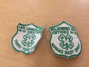 4-h center, patch,lake cumberland,ky, 3rd year camper, 1960's, new old stock - Picture 1 of 1
