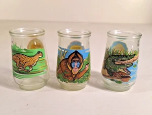 Vintage Welch's Jelly Jar Saftglas - Endangered Species Collection - 3er Set - Bild 1 von 7