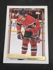 1992-93 Topps Gold MATHIEU SCHNEIDER #253 Gold Parallel - Picture 1 of 1