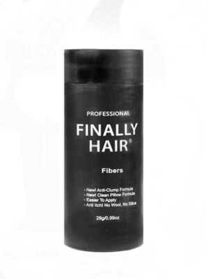 28G HAIR FIBER BOTTLE FINALLY HAIR LOSS CONCEALER POWDER FILLER THICKENER FIBERS - Image 1 of 4