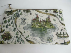 Neu mit Etikett Loungefly Harry Potter Hogwarts Karte Kosmetik Make-up Tasche Federtasche Reise - Bild 1 von 5