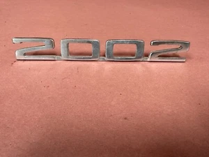 BMW E10 2002 Emblem Rear Trunk OEM 88K Miles - Picture 1 of 6