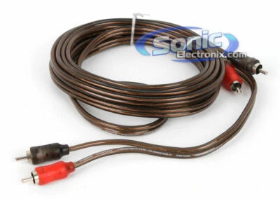 Cable de interconexión estéreo RCA de 2 canales Stinger SI1212 1000 Series 12 ft Foto 1 de 2