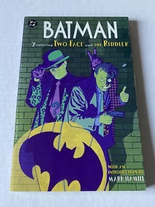 Batman Featuring Two-Face & Riddler Paperback TPB/Graphic Novel DC Comics - Picture 1 of 14