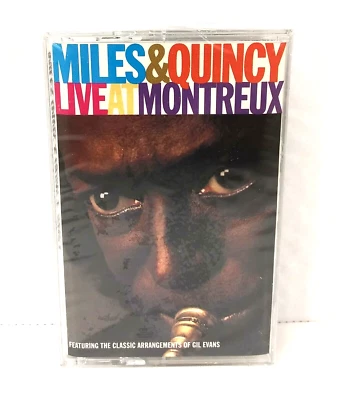 Miles & Quincy Live at Montreux LP Cassette (1993 Warner) Rare OOP New Sealed - Image 1 of 4