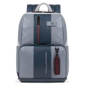 Fashion Bag PIQUADRO Bagmotic Man Backpack Grey Leather - CA3214UB00BM-GRBO