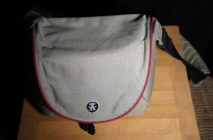 Kameratasche Crumpler hellgrau - orange - Bild 1 von 4