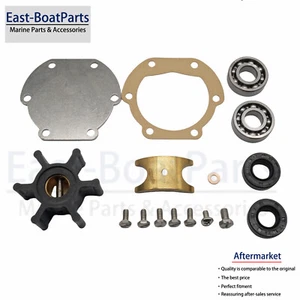 Kit de reparación de impulsor de bomba de agua de mar para bomba de agua del motor Volvo Penta 829895 - Imagen 1 de 9