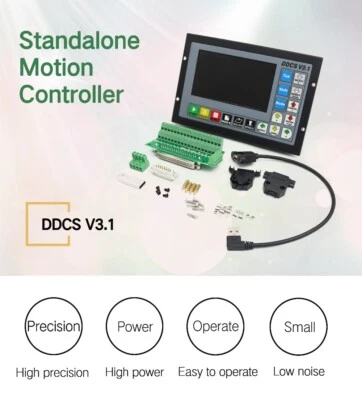 RATTM MOTOR DE 4 assi DDCS V3.1 controller CNC standalone movimento offline schermo TFT 5 pollici
