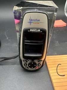 Magellan GPS Meridian Color Handheld Unit Outdoor Receiver PLEASE READ - Picture 1 of 2