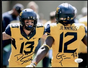 David Sills Gary Jennings West Virginia Mountaineers Dual Signed 8x10 Photo - Picture 1 of 1