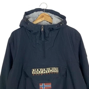 Napapijri Rainforest Chaqueta de Invierno Forrada de Vellón Pullover Negro - Talla Para Hombre L - Imagen 1 de 8