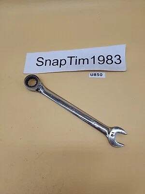 Llave combinada de trinquete reversible cromada métrica GearWrench 14 mm 12 puntos Foto 1 de 4