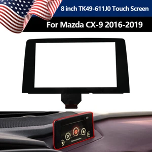 TK49-61190B 8" Replacement Touch Screen Glass Digitizer for MAZDA CX-9 2016-2020 - Imagen 1 de 9