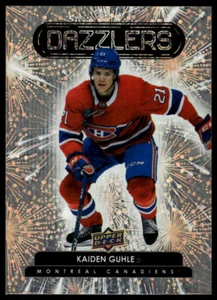 Cubierta superior 2022-23 #DZ-84 Kaiden Guhle Dazzlers rosa - Imagen 1 de 2