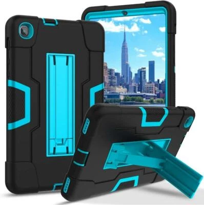For Samsung Galaxy Tab A 8.4/T307 Shockproof Rubber Rugged Kickstand Tablet Case - Image 1 of 4