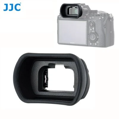 JJC Long Rubber Eyecup for Sony A7 III A7R IV A7S II A9 II A58 A99 II FDA-EP18 - Image 1 of 3