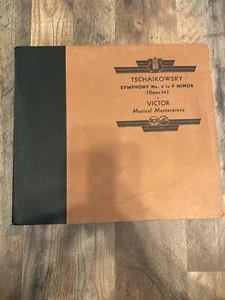 Tschaikowsky Symphony No.4 in F Minor (opus 36) 1938 10 DISCS 78'S - Imagen 1 de 11