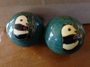 Vintage-Style Chinese Baoding (Chime) Balls - Set of 2 - Health / Stress Relief - Picture 1 of 2