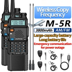 Do Baofeng M-5R Walkie Talkie Taśma powietrzna 3800Mah Szynka akumulatorowa UV-5R K5 Awaryjna - Zdjęcie 1 z 21