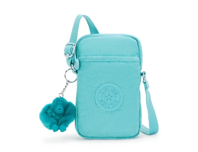 Kipling TALLY Phone Bag With Adjustable Crossbody Strap - Deepest Aqua RRP £39