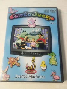 Cantajuego Juegos Musicales Volumen 1 - DVD + CD Region 2 Español - Imagen 1 de 3