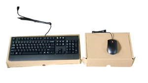 New Lenovo Traditional USB Wired Keyboard and Mouse.New - Picture 1 of 4