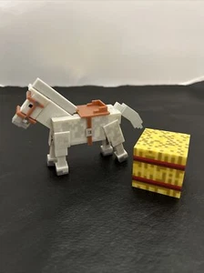 Minecraft Overworld White Gray Horse Series 2 Action Figure - Picture 1 of 12