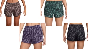 Neu Nike Damen Dri-FIT Tempo bedruckte Laufshorts Größe & Farbe wählbar UVP: 38 $ - Bild 1 von 13