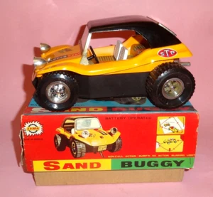 OLD SAND BUGGY CAR TOY B/O in ORIGINAL BOX LYRA GREECE 1970s RARE! free shipping - Picture 1 of 20