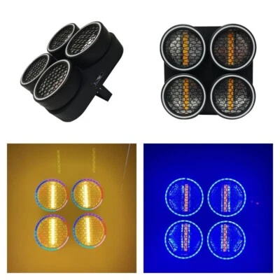 2pc/260W LED Audience Light 4eyes Matrix retro Light effect stage dj blinder - Image 1 of 4