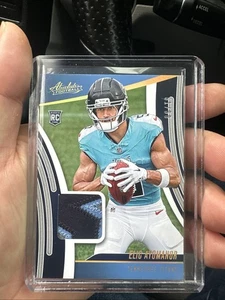 2025 Panini Absolute Rookie Patch /99 Elic Ayomanor Tennesse Titans  - Bild 1 von 3