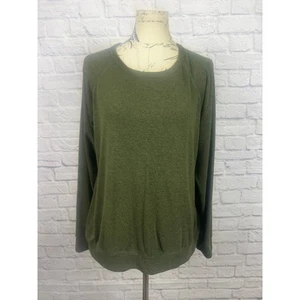 Buffalo by David Bitton Long Sleeve Casual Green Blouse - Picture 1 of 6