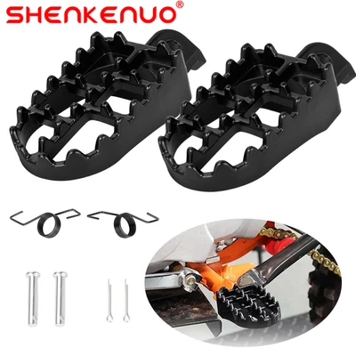 Footrest Pedal Foot Pegs Dirt Bike For Yamaha TTR125 TTR225 TTR90 TTR110 PW50 - Image 1 of 4