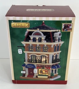 Lemax Argyle Hotel Porcelain Lighted Christmas Building #75225 Retired 2017 - Picture 1 of 12