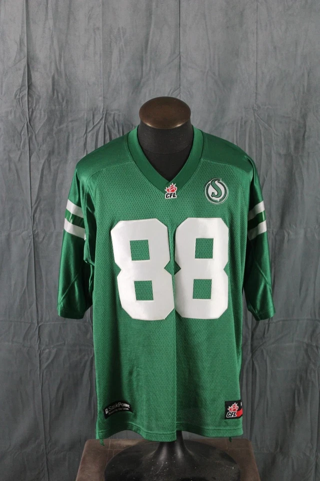 Saskatchewan Roughriders Jersey (Retro) - Matt Domiquez 88 Labour Day - Mens xL Foto 1 de 4