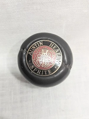 Austin Healey Bug Eyed Sprite cuero perilla de cambio $35 como nuevo. Foto 1 de 2