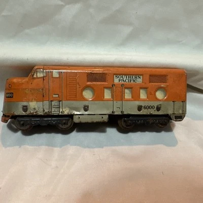 Motor Locomotora Maniquí Marx O Train Southern Pacific 6000 Naranja Diesel Foto 1 de 4