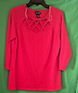 FRAGEN ROTES TOP GR XL - Bild 1 von 3