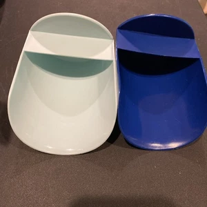 Tupperware Scooter a Dondolo 292 Farina Blu Zucchero Utensile da Cucina - Foto 1 di 5