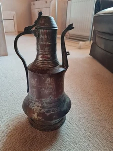 kupferkanne orientalisch antik, 35 cm hoch - Bild 1 von 1
