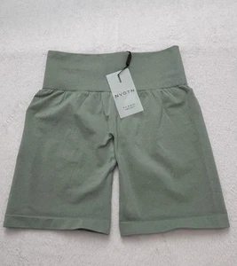 NEW Nvgtn Womens Army Green Shorts Size S 8 Tights Activewear Gym Yoga Workout - Bild 1 von 5