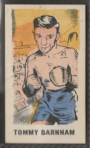 KIDDYS FAVOURITES-POPULAR BOXERS BOXING 1950-#45- ENGLAND - TOMMY BARNHAM - Picture 1 of 2