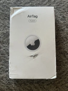 Pack de 4 AirTag Apple d'origine, A2187 - Photo 1 sur 1