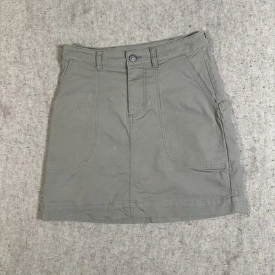 Patagonia Women’s Skirt Stand Up Size 2 Organic Cotton Khaki Casual Fall Fashion - Image 1 of 4