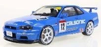 Nissan GT-R R34 Streetfighter 2000 Blue 1/18 - S1804307 SOLIDO - Image 1 of 1