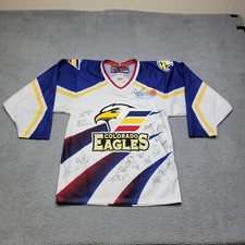 Colorado Eagles Hockey-CHL SP Jersey Size Small - Autograph Team White