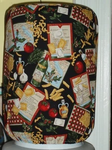 ITALY PASTA TOMATO MENU 5 GALLON WATER COOLER BOTTLE COVER KITCHEN DECORATION - Picture 1 of 2