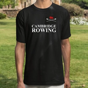 Cambridge Rowing T Shirt Boat Olympic Club and University Race Design Unisex T - Picture 1 of 6